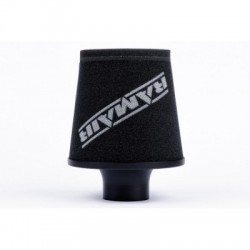 Ramair Foam Performance Universal Cone Small Intake Filter Coupler - 90mm (3.5inch) Black
