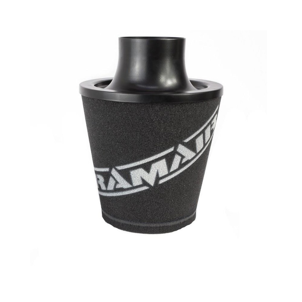 Ramair Foam Jet Stream Small Cone Air Filter 90mm (3.5inch) OD Silver
