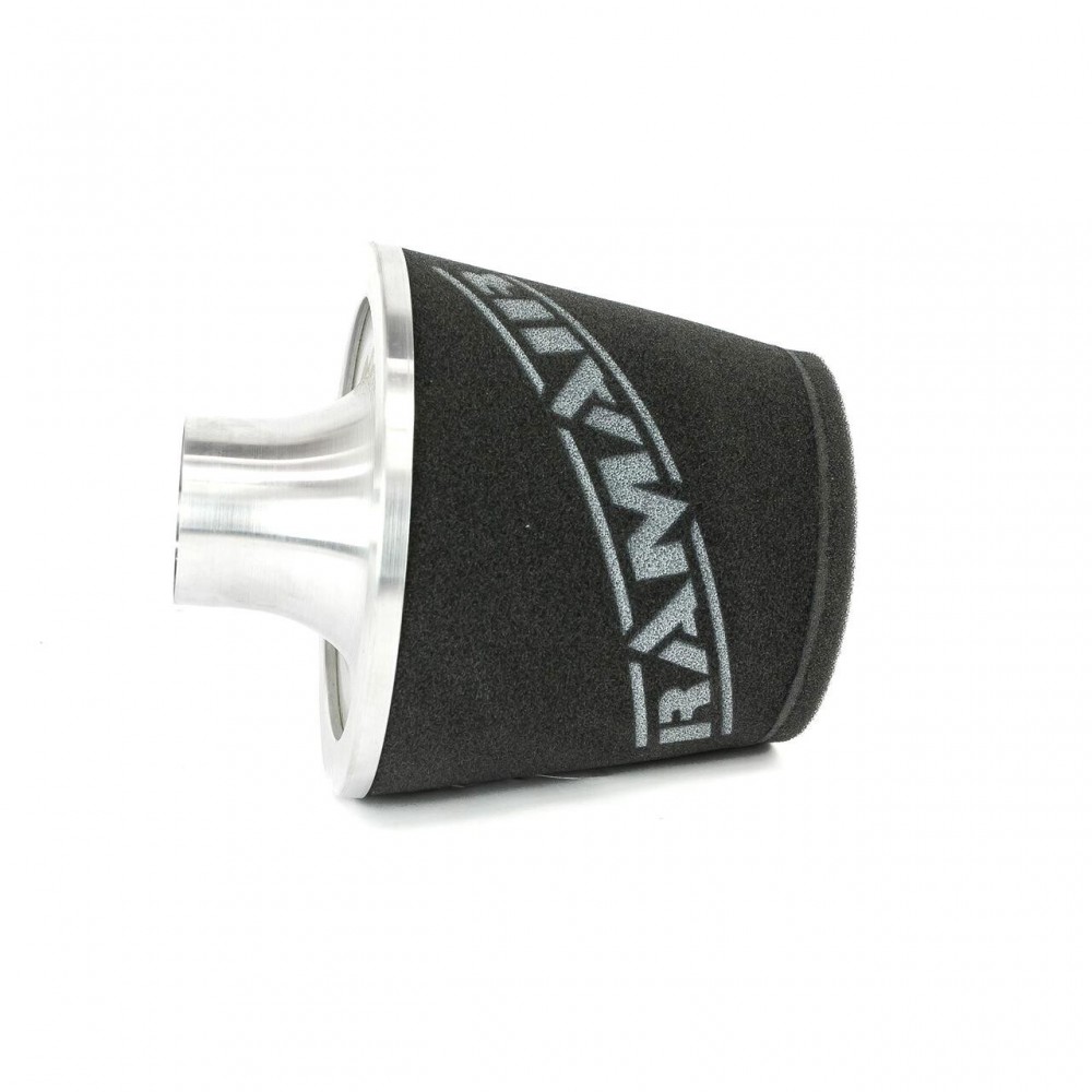 Ramair Foam Performance Universal Cone Large Intake Filter Coupler 70mm (2.75inch) Silver