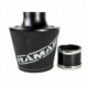 Ramair Large Foam Filter Aluminium Base 90mm (3.5inch) OD Orange