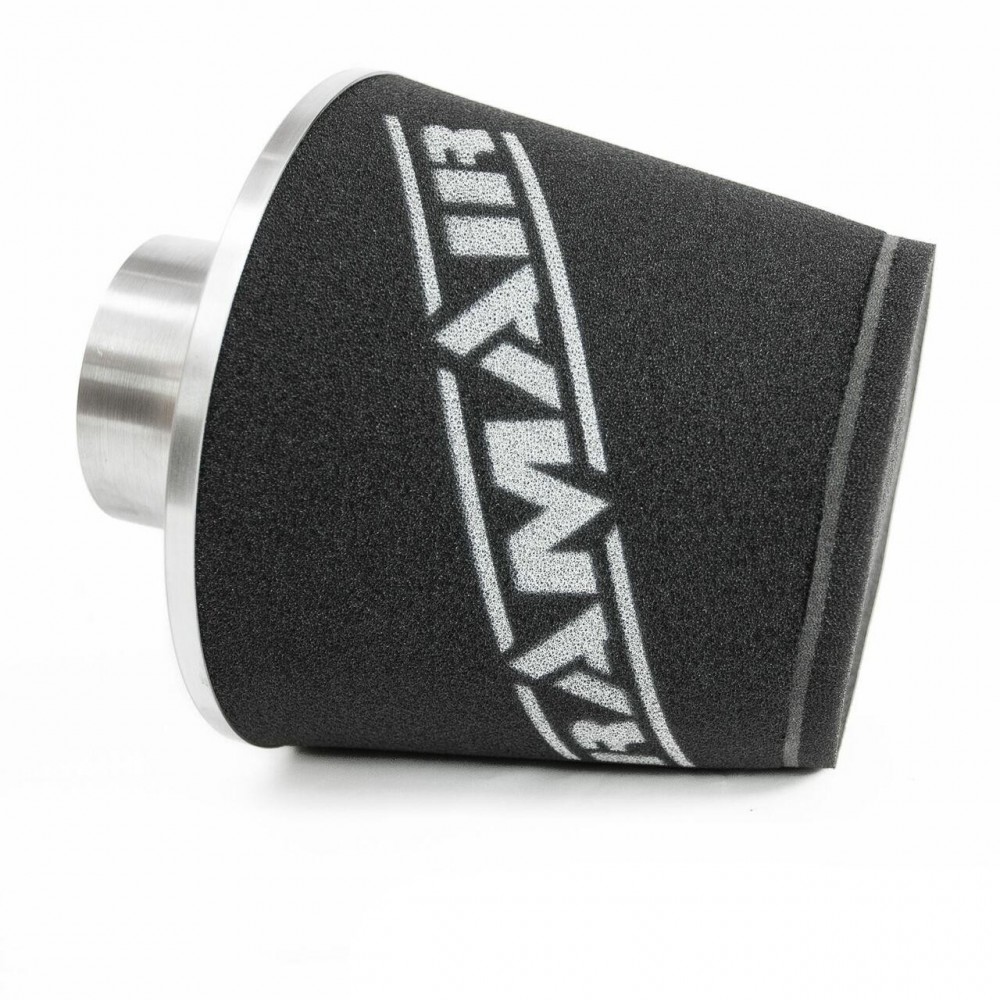 Ramair Foam Performance Universal Cone Air Large Filter Coupler - 90mm (3.5inch) Silver