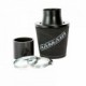 Ramair Small Foam Filter Aluminium Base 80mm (3.1inch) OD Black