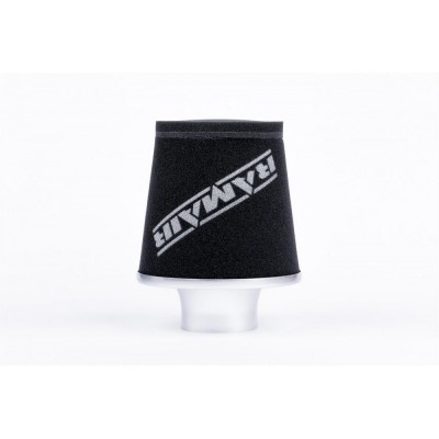 Ramair Foam Performance Universal Cone Small Intake Filter Coupler - 80mm (3.1inch)  Silver