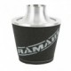 Ramair Large Foam Filter Aluminium Base 100mm (3.9inch) OD Black