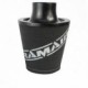 Ramair Medium Foam Filter Aluminium Base 80mm (3.1inch) OD Black with Silicone Coupler