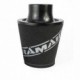 Ramair Medium Foam Filter Aluminium Base 90mm (3.5inch)OD Black with Silicone Coupler