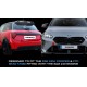 Kit d'admission Ramair pour Mini Cooper F66 et F70 M135i avec couvercle en fibre de carbone
